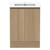 Ascot Floor or Wall Mount Slim Vanity 615mm Plantation Ash [294571]