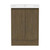 Ascot Floor or Wall Mount Slim Vanity 615mm Natural Walnut [294573]