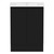 Ascot Floor or Wall Mount Slim Vanity 615mm Black [294585]
