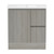 Ascot Floor or Wall Mount Slim Vanity 750mm 2 Draw RH 1 Door Palomera Oak [294552]