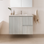 Ascot Floor or Wall Mount Slim Vanity 900mm 2 Drawer RH 1 Door Palomera Oak [294619]