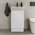 Ascot Floor or Wall Mount Mini Vanity 450mm Polar White Matte [294625]