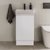 Ascot Floor or Wall Mount Mini Vanity 450mm Polar White Matte [294625]