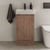 Ascot Floor or Wall Mount Mini Vanity 450mm Natural Walnut [294594]