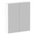 Ascot Mirror Cabinet 750mm Polar White Gloss [294538]