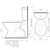 Profile 4 Easy Height Connector SNV 4.5/3L Toilet Suite Sift Close White 4Star [134498]
