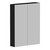 Ascot Mirror Cabinet 600mm Black [294537]