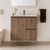 Ascot Mirror Cabinet 750mm Natural Walnut [294534]