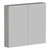 Ascot Mirror Cabinet 900mm Palomera Oak [294528]