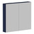 Ascot Mirror Cabinet 900mm Oxford [294544]