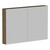 Ascot Mirror Cabinet 1200mm Natural Walnut [294541]