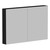 Ascot Mirror Cabinet 1200mm Black [294517]