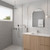 Alpha Shower Rose 225mm Brushed Nickel [290632]