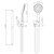 Alpha Hand Shower Brushed Nickel [290628]