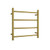 Thermorail Round Ladder Heated Towel Rail Brushed Gold [255133]