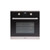 60cm Electric Multifunction Oven Black/Stainless Steel [151542]