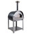 80 × 60cm Wood Fired Pizza Oven (Only) Black/Stainless Steel [151550]