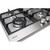 60cm 4 Burner Gas Cooktop with Triple Ring Wok Burner Stainless Steel [180071]