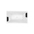 Lago Island Bath 1795mm 268L Premium Sanitary Grade Acrylic High Gloss White [088154]