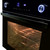 60cm Premium Multifunction Oven 82 Litre Black Krystal [293556]