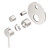 Dolce Shower Mixer with Divertor (Trim Kit Only) Brushed Nickel [289736]