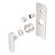 Ecco Shower Mixer with Divertor (Trim Kit Only) Brushed Nickel [289778]