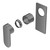 Ecco Shower Mixer (Trim Kit Only) Gunmetal [289769]