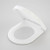 Urbane Compact Soft Close Blind Fix Toilet Seat White [135525]