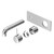 Mecca Wall Basin or Bath Mixer Handle Up 120mm (Trim Kit Only) Chrome [289916]