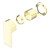 Bianca Shower Mixer with 60mm Plate (Trim Kit Only) Brushed Gold [289859]