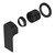Bianca Shower Mixer with 60mm Plate (Trim Kit Only) Matte Black [289891]