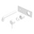 Mecca Wall Basin or Bath Mixer 260mm (Trim Kit Only) Matte White [289935]