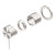 Mecca Shower Mixer 60mm Plate (Trim Kit Only) Brushed Nickel [289943]