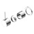 Mecca Shower Mixer 60mm Handle Up Plate (Trim Kit Only) Chrome [289929]