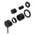 Mecca Shower Mixer with Divertor Separate Back Plate (Trim Kit Only) Matte Black [289981]