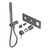 Mecca Shower Mixer Divertor System (Trim Kit Only) Gunmetal [290076]