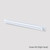 Grab Rail Anti Ligature Horizontal 1200mm Antimicrobial White Right Hand [287415]