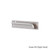 Grab Rail Anti Ligature Horizontal 450mm Brushed Stainless Steel Right Hand [287518]