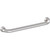 Grab Rail Hygenic Seal Straight 450mm Brushed Stainless [287422]