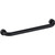 Grab Rail Hygenic Seal Straight 450mm Matte Black [287424]
