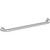 Grab Rail Hygenic Seal Straight 600mm Brushed Stainless [287461]