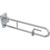 Grab Rail Tiltlock 850mm Brushed Stainless Left Hand (with flexible ABS Toilet Roll Holder) [287408]