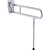 Grab Rail Tiltlock Bariatric 850mm Polish Supreme Left Hand (with Folding Leg) [287511]