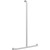 Grab Rail Hygenic Seal Inverted T 700mm x 1100mm Middle Fix Brushed Stainless [287900]