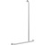 Grab Rail Hygenic Seal Inverted T 700mm x 1100mm Right Hand Brushed Stainless [287902]