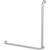 Grab Rail Hygenic Seal 90Degree 750mm x 750mm reversable Brushed Stainless [287950]