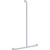 Grab Rail Hygenic Seal Inverted T 700mm x 1100mm Middle Fix Antimicrobial White [287991]