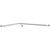 Grab Rail Hygenic Seal Shower Recess 760mm x 1000mm Corner Brushed Stainless Left Hand [288213]