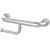 Grab Rail Hygenic Seal Straight 300mm with Toilet Roll Holder Brushed Stainless Right Hand [288319]