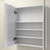 Mirror Cabinet Bevel Edge 600 x 720 x 150mm Gloss White [294225]